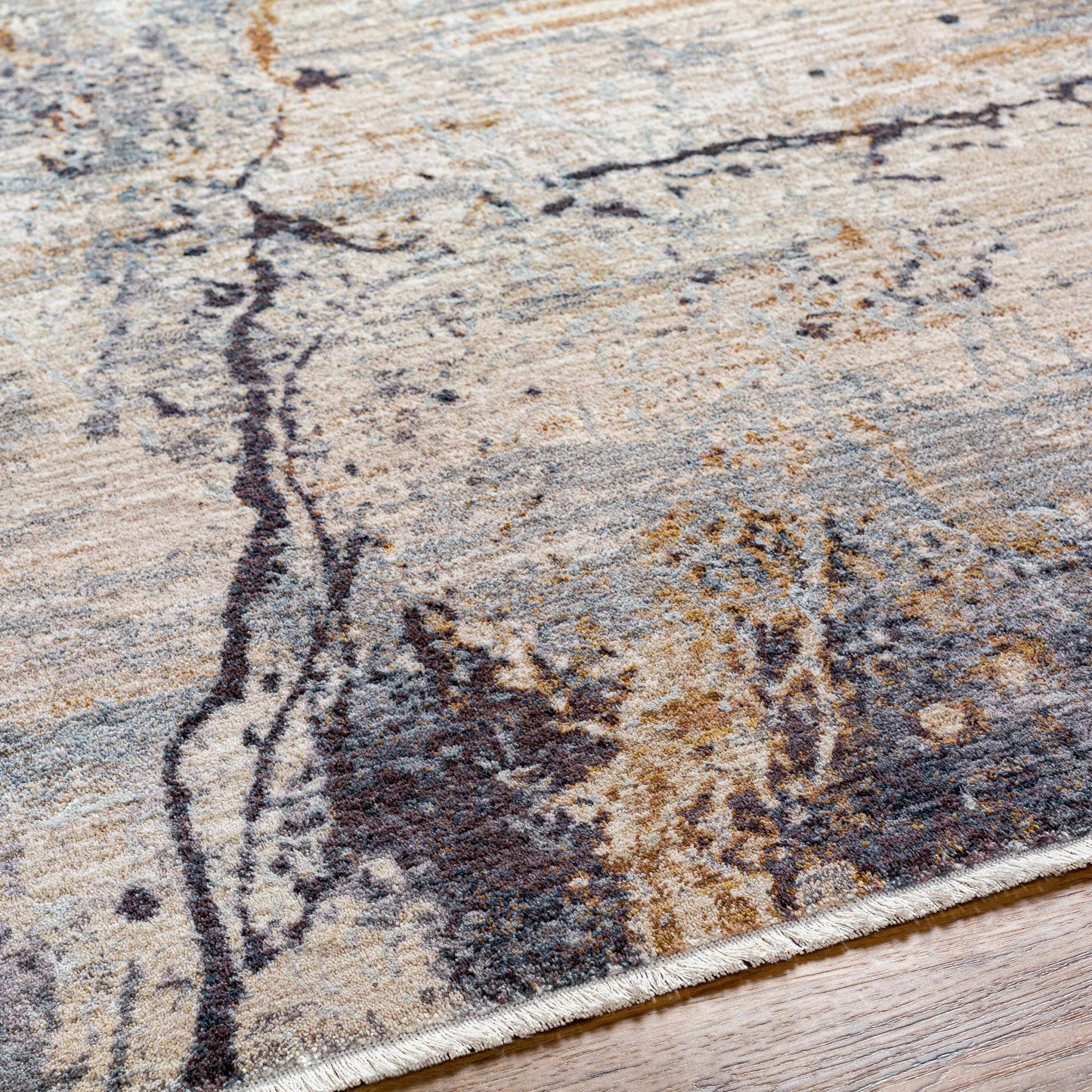 Alexi Luxe Rug with Fringes