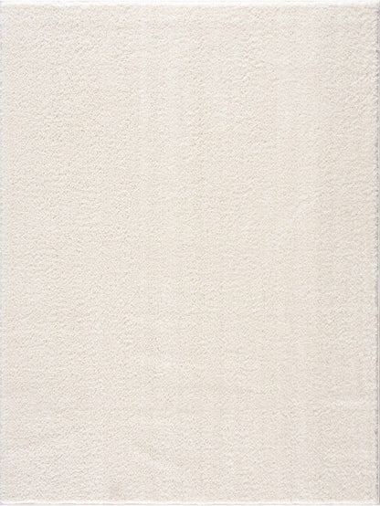 Judy White Washable Area Rug