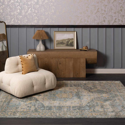 Vaeda Blue Thick Luxe Rug