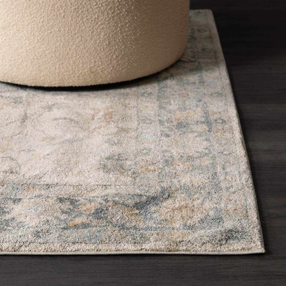 Ahmaud Beige & Light Gray Thick Luxe Area Rug