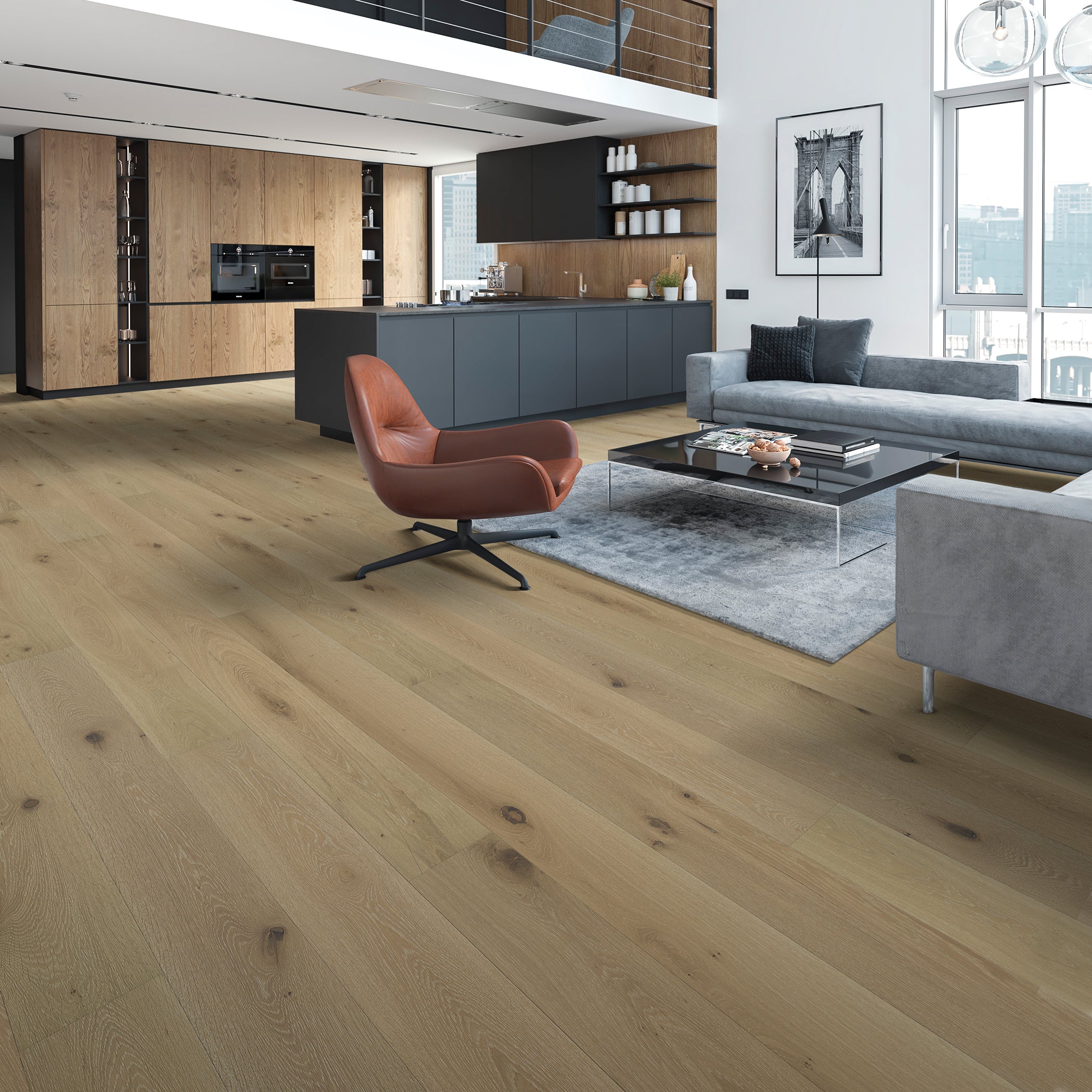 French Oak Bluff / 5/8” X 7 1/2” X 82 5/8” RL / 25.85 SF/CTN