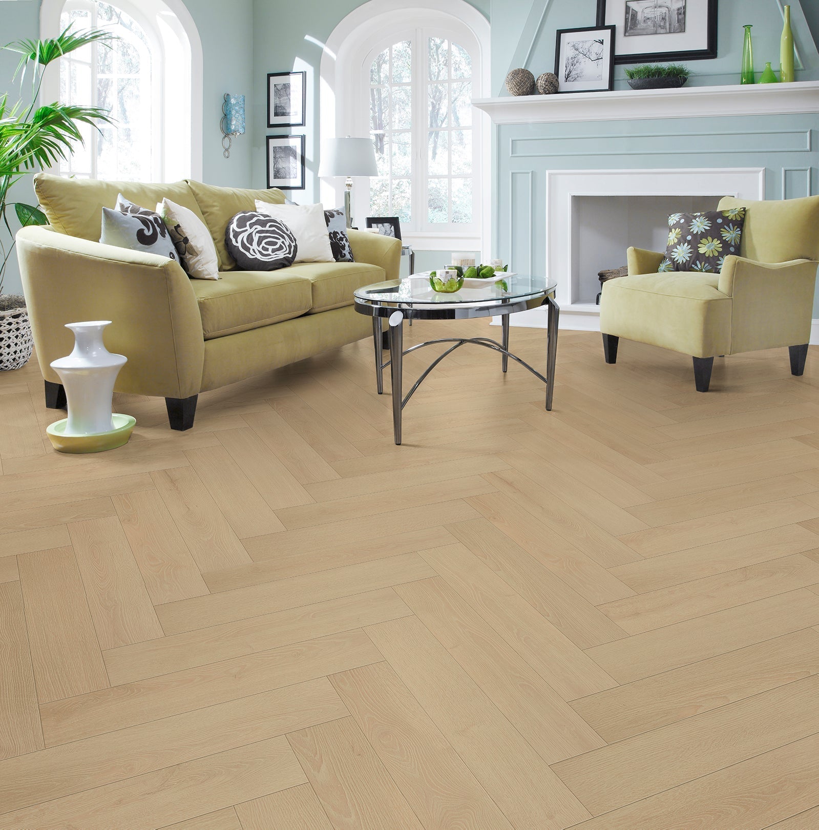 Lyra Herringbone / 5″ X 36″ / 17.38 SF/CTN