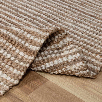 Ambel Tan Camel Jute Area Rug