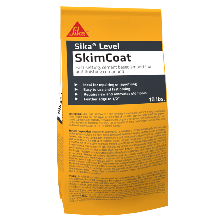 Sika® Level SkimCoat