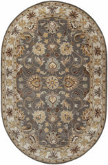 Cherryfield Hand Tufted Taupe Wool Rug