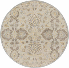 Conesus 1192 Hand Tufted Ivory&Taupe Wool Rug