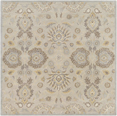 Conesus 1192 Hand Tufted Ivory&Taupe Wool Rug