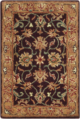 Cherryfield Burgundy 1024 Wool Area Rug