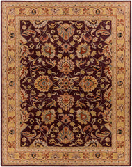 Cherryfield Burgundy 1024 Wool Area Rug