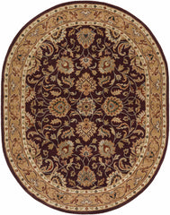 Cherryfield Burgundy 1024 Wool Area Rug