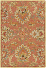 Chesterton Hand Tufted Orange 1112 Area Rug
