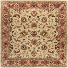 Cherryfield Hand Tufted Brown & Rust 1001 Wool Rug