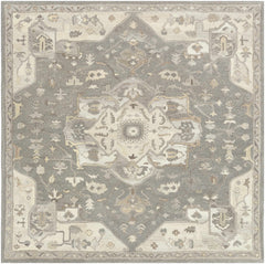 Broomfield 1196 Hand Tufted Taupe Wool Rug