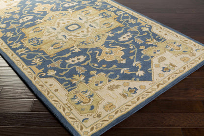 Broomfield 1145 Hand Tufted Blue Wool Rug