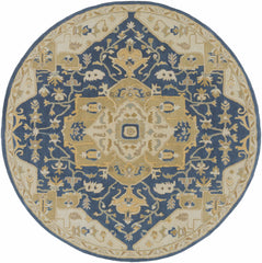 Broomfield 1145 Hand Tufted Blue Wool Rug