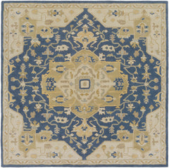 Broomfield 1145 Hand Tufted Blue Wool Rug
