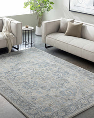 Akshay Light Gray Thick Luxe Area Rug