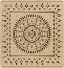 Beata Round Faux Jute Rug