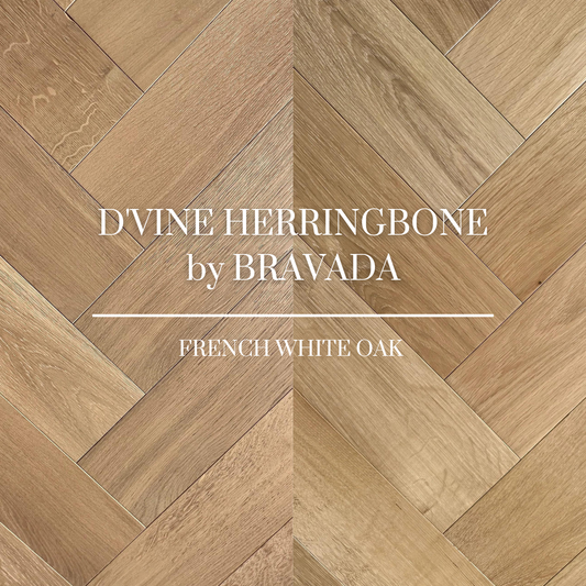 D'Vine French Oak Herringbone - Sample 12"