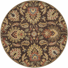 Chesterton 1028 Hand Tufted Brown Wool Rug